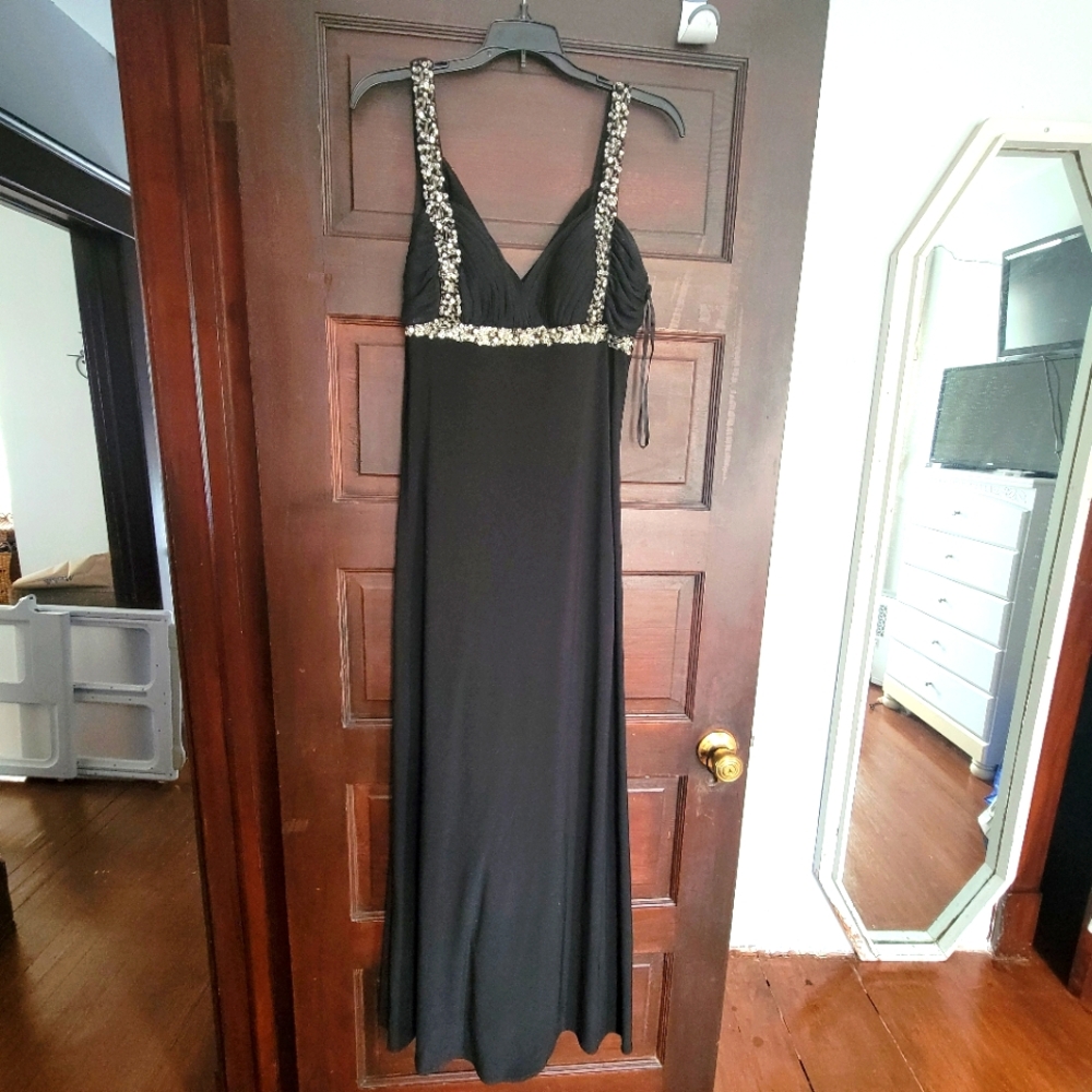 Black long dress